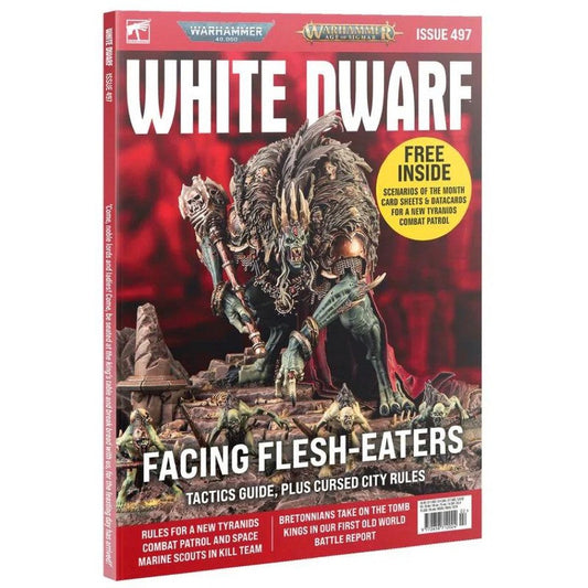 Warhammer Magazine White Dwarf Issue 497 February 2024