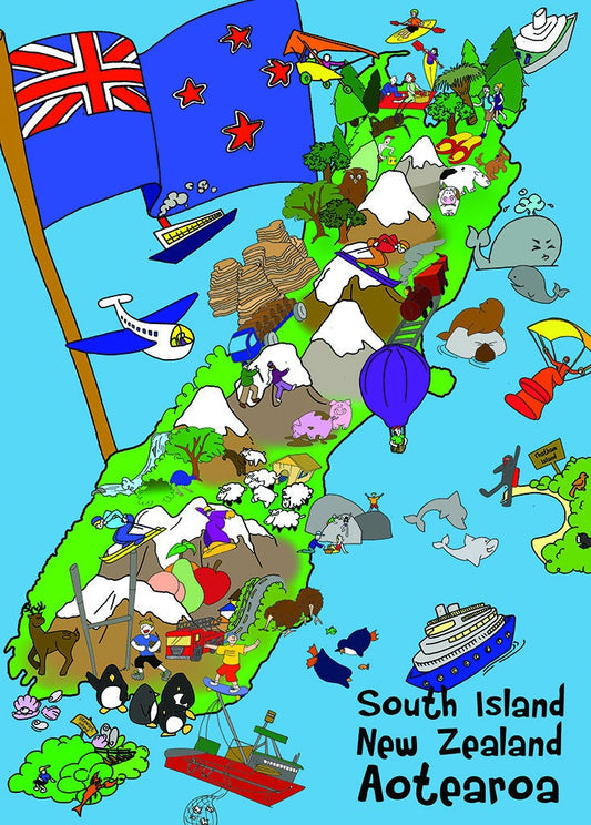 What Makes NZ Puzzle South Island Super (100PC)